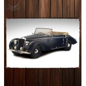 Металлическая табличка Delage D6-70 Cabriolet by Guillore